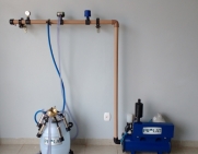 Ordenha Balde ao pé.